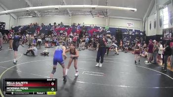 80 lbs Round 3 - Bella Galfetti, Carolina Reapers vs McKenna Penix, Cane Bay Cobras