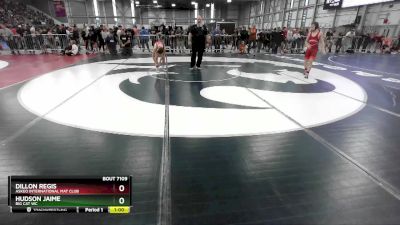 100 lbs Champ. Round 2 - Dillon Regis, Askeo International Mat Club vs Hudson Jaime, Big Cat WC