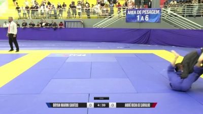 BRYAN MARINI SANTOS vs ANDRÉ ROCHA DE CARVALHO 2026 FPJJ Circuito Paulista GI Etapa 1