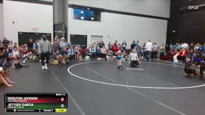 68 lbs Round 1 - Kholton Jackson, Columbia Knights vs Jettsen Garcia, Dorman Youth