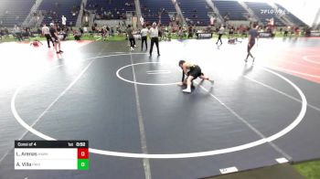 73 lbs Consi Of 4 - Logan Arenas, Hawkeye WC vs Alexander Villa, Pride WC