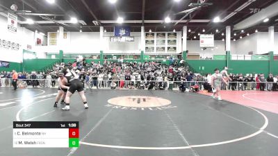 285 lbs Round Of 16 - Chris Belmonte, New Hartford-sv-up vs Mike Welsh, Frontier