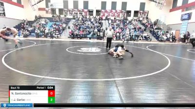 138 lbs Cons. Round 2 - Jesse Garbe, Lakeside (Nine Mile) vs Nikolas Santonocito, Deer Park