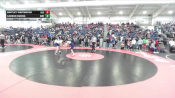 138 lbs Champ. Round 1 - Carson Duong, Hunter vs Bentley Westbrook, American Leadership Academy - Gilbert North