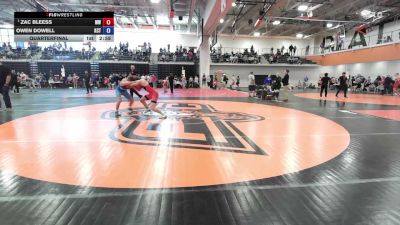 138 lbs Quarterfinal - Zac Bleess, MO West vs Owen Dowell, KCTC