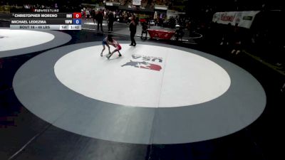 49 lbs Champ. Round 1 - Christopher Moreno, Reign Wrestling Club vs Michael Ledezma, Vasky Bros\Pitman Wrestling Club