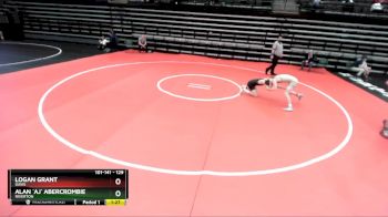 129 lbs Champ. Round 1 - Logan Grant, Davis vs Alan `aj` Abercrombie, Riverton