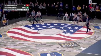 Quarterfinal - Jacksen Carter, Wessington Springs/Woonsocket/Wolsey-Wessington vs Logun Pankratz, Marion/Freeman