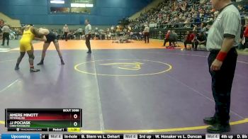 3 - 175 lbs Champ. Round 1 - JJ Pociask, Christiansburg vs Amere Minott, Petersburg