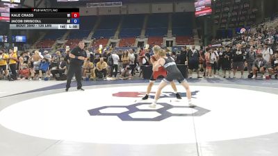 126 lbs Cons. Rd Of 64 - Kale Crass, Wisconsin vs Jacob Driscoll, Alaska