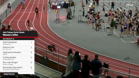 Women's 400m Open, Finals 6