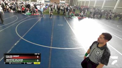 40 lbs Cons. Round 3 - Calvin Wight, Westlake vs Memphis Salazar, Excalibur Wrestling Club