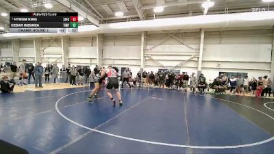 215 lbs Champ. Round 3 - Hyrum King, Spanish Fork vs Cesar Inzunza, Timpanogos