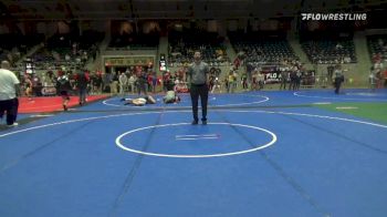 140 lbs Rr Rnd 1 - Frankie Rodriguez, Tulsa Blue T Panthers vs Peton Dean, Tulsa Blue T Panthers