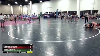 215 lbs Round 4 (6 Team) - Landen Venecia, Seneca Fighting Irish vs Emilio Sierra, Foxfire Wrestling Club RED