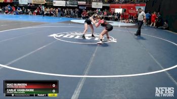 152G Quarterfinal - Carlie VanBuskirk, Valdez High School vs Maci Burkeen, Eielson High School