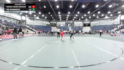 184 lbs Semifinal - Adrian Chavez-Morales, Southern Oregon vs Tre Morrisette, Life University