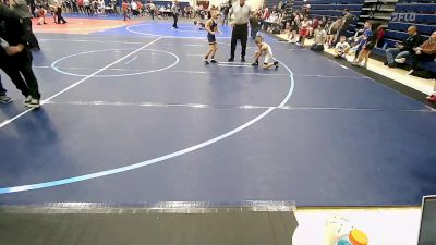 64-67 lbs Quarterfinal - Camden Lloyd, Team Tulsa Wrestling Club vs Bregg Murphree, Springdale Youth Wrestling Club