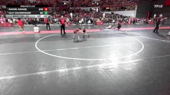 65 lbs Semifinal - Lilly Culverhouse, Wisconsin vs Rachel Savage, Oconto Falls/Abrams Youth Wrestling