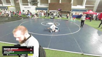 75 lbs Cons. Semi - Boston Brindley, Elite Wrestling vs Seth Sobaje, California