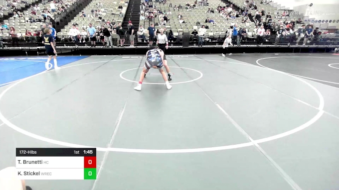 172-H lbs Round Of 16 - Thomas Brunetti, Hunterdon Central vs Kyle ...