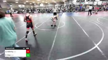 109 lbs Consi Of 8 #2 - Ethan Diaz, Colorado Raptores vs Gavin Rahmig, Gering WC