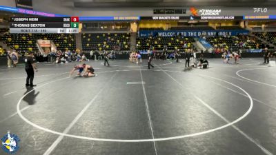 190 lbs Quarterfinal - Thomas Sexton, Decorah vs Joseph Heim, Shakopee
