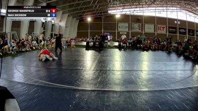 165 lbs Tayson Wylie, Utah Black vs Adrian Haughn, Indiana Blue