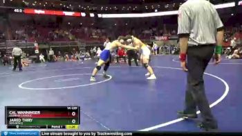 1A-220 lbs Semifinal - Jared Thiry, Don Bosco vs Cal Wanninger, Kuemper Catholic