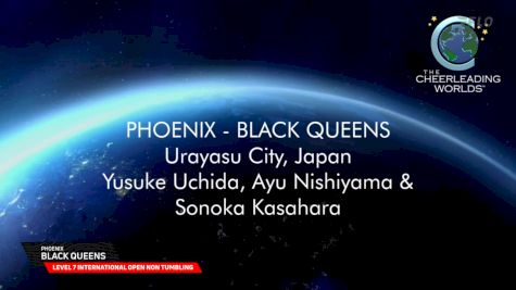 PHOENIX - BLACK QUEENS [2025 L7 International Open Non Tumbling Semis] 2025 The Cheerleading Worlds