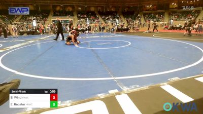 112 lbs Semifinal - Blake Wind, Henryetta Knights Wrestling Club vs Eric Rooster, Henryetta Knights Wrestling Club