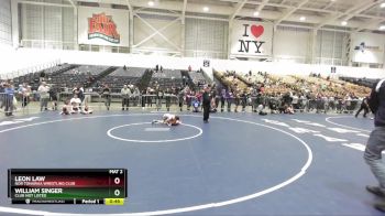 71 lbs Cons. Round 2 - Leon Law, Nor Tonawaa Wrestling Club vs William Singer, Club Not Listed