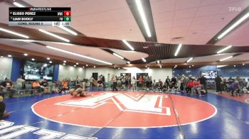 150 lbs Cons. Round 3 - Eliseo Perez, Weiser Wrestling Club vs Liam Bodily, TW Wrestling