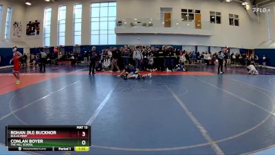 138 lbs Prelim - Conlan Boyer, The Hill School vs Rohan (RJ) Bucknor, Bullis Prep