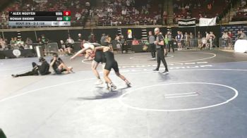 D 2 138 lbs Cons. Round 5 - Alex Nguyen, New Orleans Military & Maritime vs Ronan Snider, Archbishop Shaw