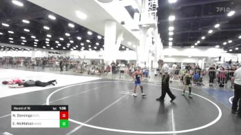 57 lbs Round Of 16 - Noah Domingo, Outlaws WC vs Easton McMahon, Shootbox