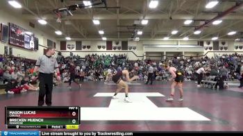 132 lbs Cons. Round 3 - Mason Lucas, Carlisle vs Brecken Muench, Fennimore