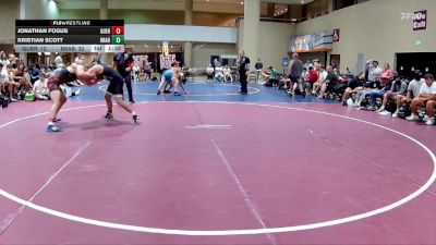 157 lbs Placement Matches (32 Team) - Kristian Scott, BRAWL Black vs Jonathan Fogus, Guerilla WC