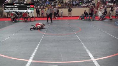 70_B lbs Round Of 64 - Caleb Nestor, Southside Beaver vs Jaxon Squires, Clearfield