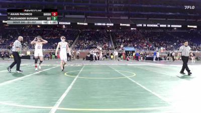 D1-157 lbs Semifinal - Julius Pacheco, Davison vs Alexander Buskirk, Detroit Catholic Central