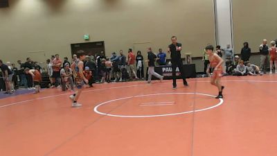 88 lbs Champ. Rd Of 16 - Benex Velasco, Capital City Wrestling Club vs Brooks Beard, Steller Trained