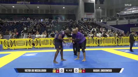 Hasan I. Underwood vs Victor Joe Mccullough 2025 Pan IBJJF Jiu-Jitsu No-Gi Championship