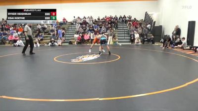 105 lbs 1st Place Match - Esai Koethe, Big Game Wrestling Club vs Ryker Heishman, Big Game Wrestling Club