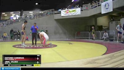 184 lbs Round 2 (4 Team) - Antonio Cardenas, North Eugene vs Uriel Valdez, Bend