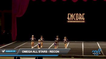 Omega All Stars - Recon [2022 L1 Youth - Novice - D2 Day 1] 2022 Encore Concord Showdown DI/DII