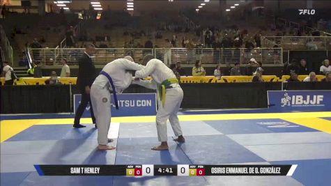 Osiris Enmanuel De O. González vs Sam T Henley 2025 Pan Jiu Jitsu IBJJF Championship