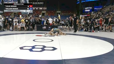 175 lbs Cons. Quarters - Colin Sesker, Iowa vs William Moran, Washington