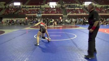 116 lbs Champ. Round 1 - Nikole Richards, Belgrade Wrestling Club vs Avrey Robinson, LG Girls