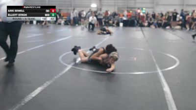 90 lbs Round 1 (6 Team) - Elliott Stroh, Neighborhood Wrestling vs Aris Sewell, Empyre WC