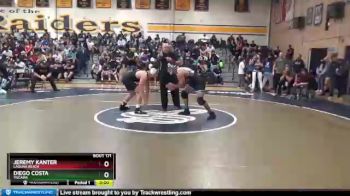 182 lbs Champ. Round 1 - Diego Costa, Yucaipa vs Jeremy Kanter, Laguna Beach